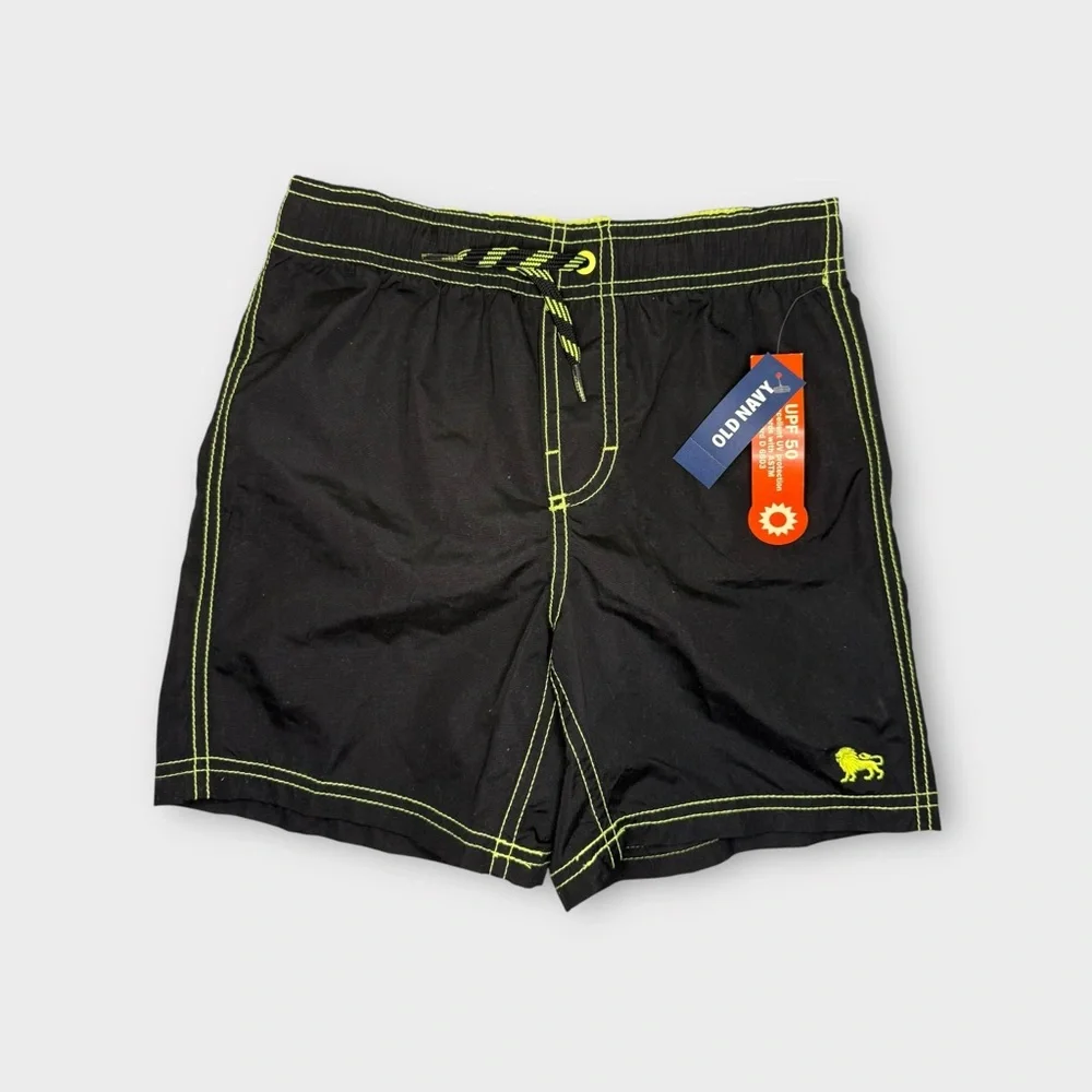 Old Navy Black Swim Trunks
